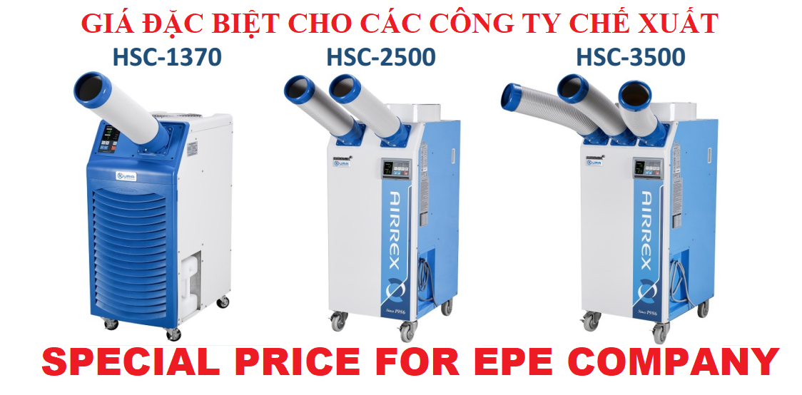 Máy lạnh di động công nghiệp Airrex HSC